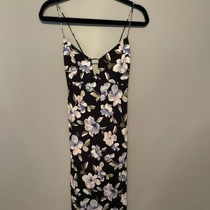 New with tags, NWT, midi print dress from Abercrombie and fitch